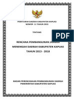 RPJMD 2013-2018 Kab Kapuas