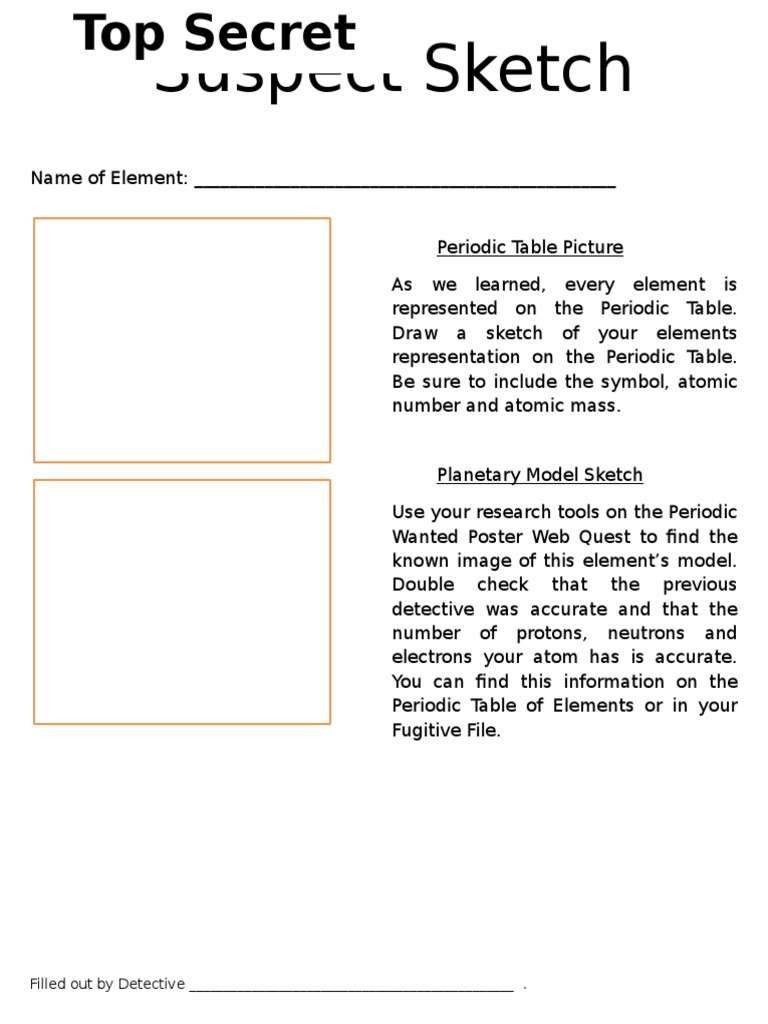 Suspect Sketch | PDF