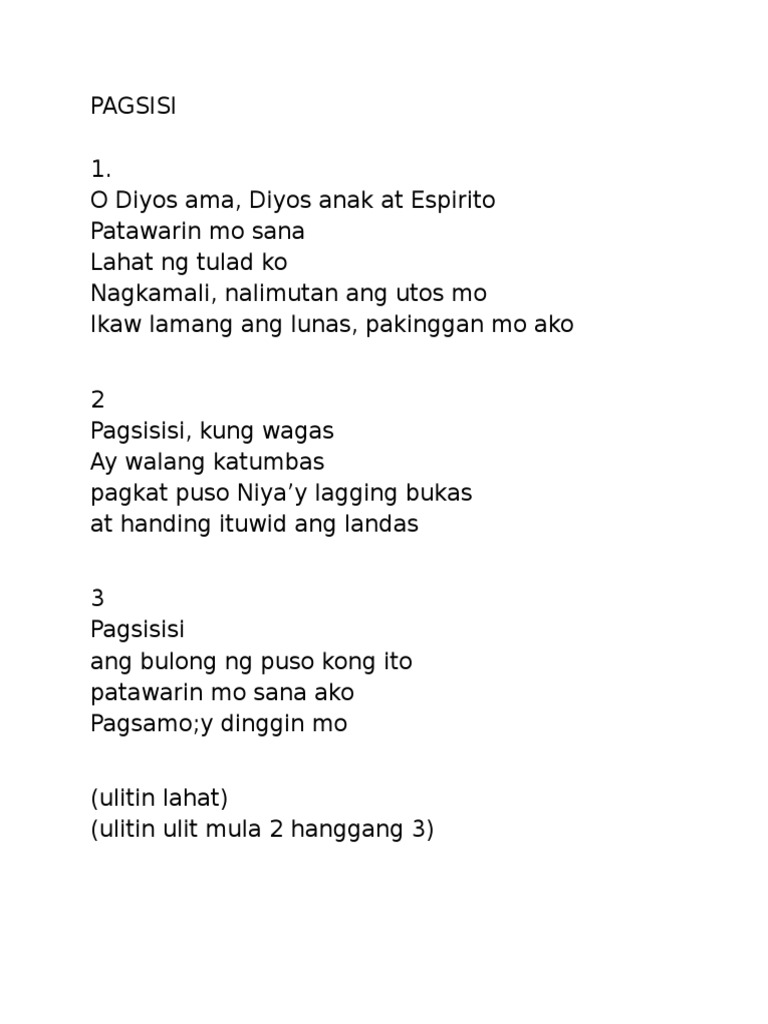 Pag Sisi | PDF