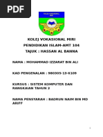 Download Folio Agama Sem 4 kolej vokasional by Mohd Izzarat Ali SN305061610 doc pdf