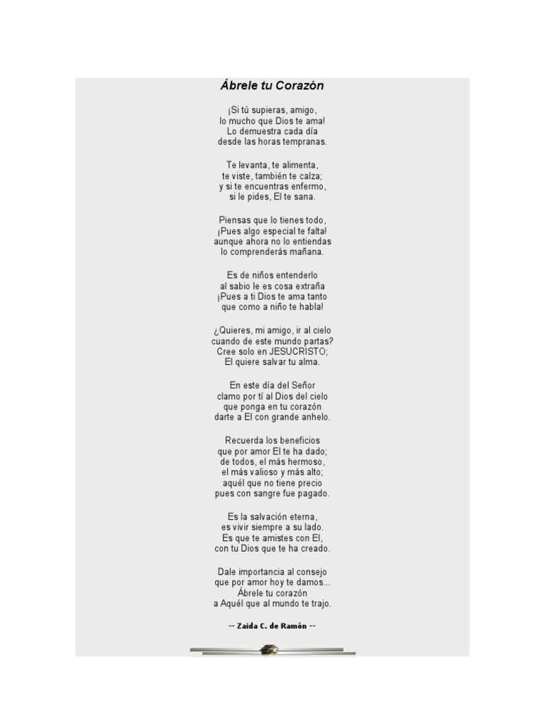 Poemas Cristianos de Amor y Salvación | PDF | Amor | Cristo (título)