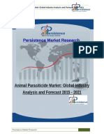 Persistence Market Research: Animal Parasiticide Market: Global Industry Analysis and Forecast 2015 - 2021