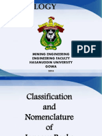 Classification and Nomenclature of Igneo