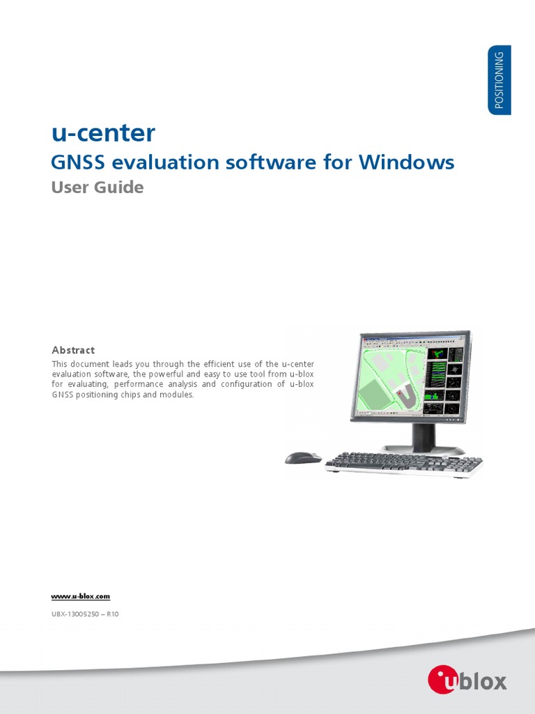 U Center UserGuide (UBX 13005250) | PDF | Icon (Computing) | Menu ...