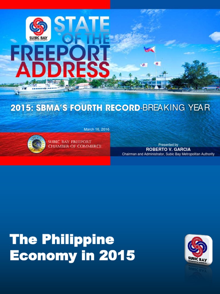 Subic Bay Economic Growth Report 2015 | PDF | Trans Pacific Partnership ...