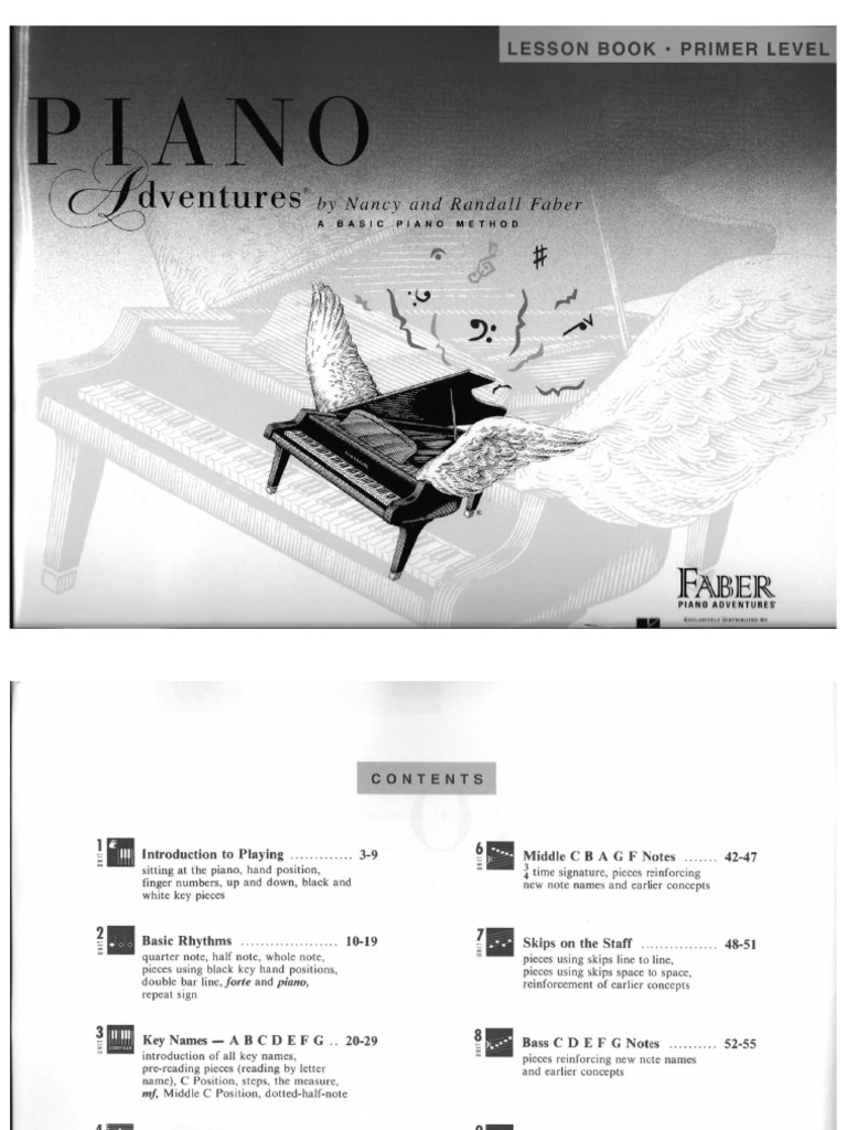 Faber Piano Adventures - Lesson Book - Primer Level