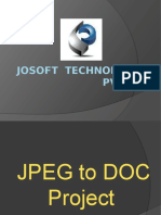 Get JPG To DOC Conversion Project and Get Money at Home
