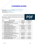 Level III Experience Log Book Rev 06