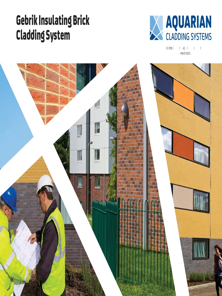 Gebrik Brick Cladding System Guide | PDF | Brick | Masonry