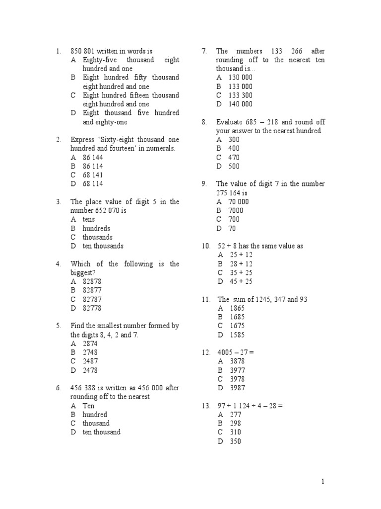 Soalan Matematik Kertas 2 Tingkatan 4 Akhir Tahun - My 