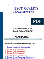 Project Quality Management