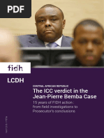 The ICC verdict in the Jean-Pierre Bemba Case