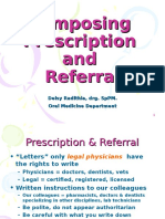 7. Composing Prescription&Referral