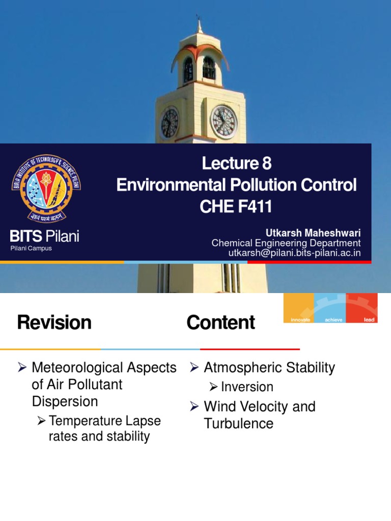 A Report On Environmental Pollution Control | PDF | Atmosphere Of Earth