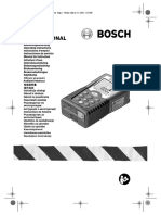 Manual Bosch DLE50