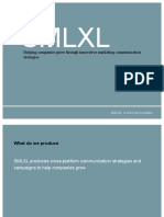 SMLXL: Helping Companies Grow Through Innovative Marketing Communication Strategies