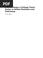 Download How to Design a Vintage Travel Poster in Adobe Illustrator and Photoshop by Virgil SN305112691 doc pdf