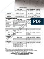 Price List Prima Production