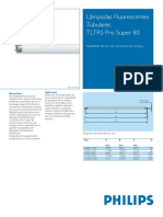 Lâmpadas Fluorescentes Tubulares TLTRS Pro Super 80