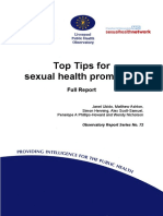 72,Sexual Health Top Tips Full Report FINAL 2