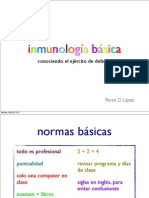 Introducción y componentes del sistema inmune 2010