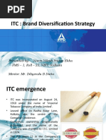 ITC: Brand Diversification Strategy