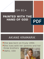English B1+: Painted With The Hand of God