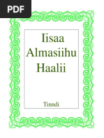 Iisaa Almasihu Haali - Tinndi