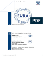 DQS EuRA Global Quality Seal Presentation 2015