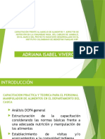 Capacitación Frente Al Manejo de Alimentos y Aspectos Final