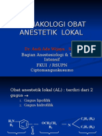 Farmakologi Obat Anastetik Lokal