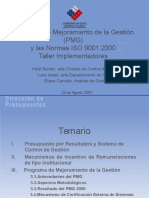 Programa de Mejoramiento de La Gestión