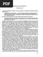 Reason, Truth, And, History | PDF | Truth | Mind