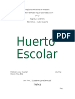 Huerto Escolar