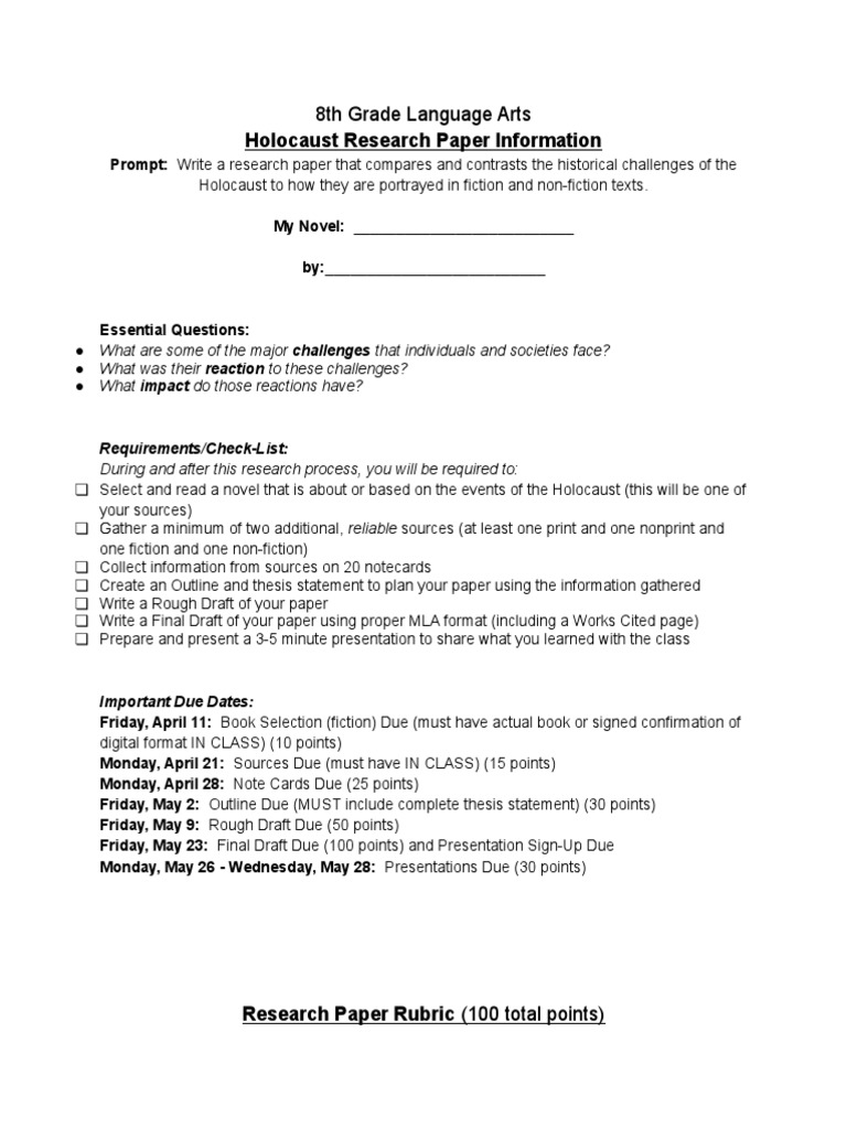 Grade holocaust research paper 06 picture