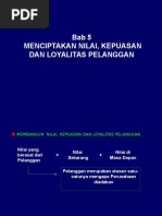 Bab 5 Menciptakan Nilai Kepuasan Dan Loyalitas Pelanggan Revisis