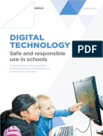 Digital Technology: Safe and Responsible Use in Schools