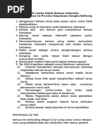 Download Topik Lomba Debat Bahasa Indonesia Bagi Mahasiswa 2016 by Alex Arpandi SN305168846 doc pdf