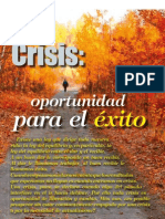 Crisis - Oportunidad para el éxito