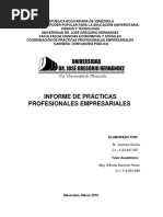 Informe Pasantias Josmary Garcia No. de Expediente. Cc0057