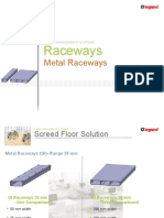 Raceways Junction Boxes for Underfloor installation