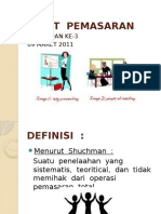 Bahan Audit Manajemen Pemasaran