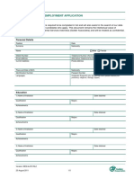 GESI-A-018 Employment Application Form RL2