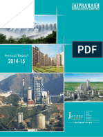 JpassociatAnnual Report For The Year 2014-15