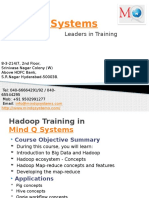 Hadoop Training in Hyderabad