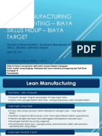 Lean Accounting & Target Costing