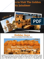 Best Places To Visit The Golden City Jaisalmer - HolidayKeys - Co.uk