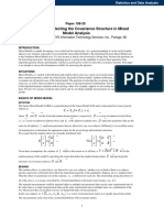 Guidelines for Selecting the Covariance Structure in Mixed Model Analysis