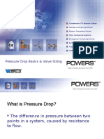 Pressure Drop Basics & Valve Sizing