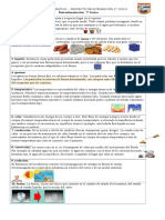 Estados de la materia y cambios térmicos